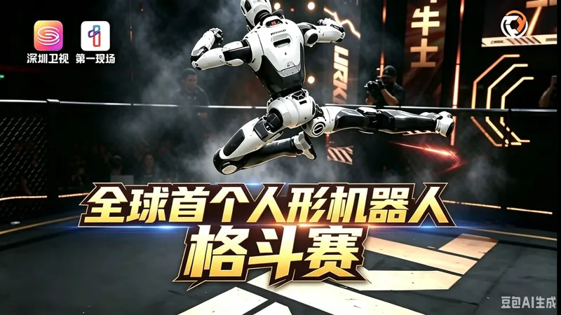 全球人形机器人自由格斗联赛URKL高清